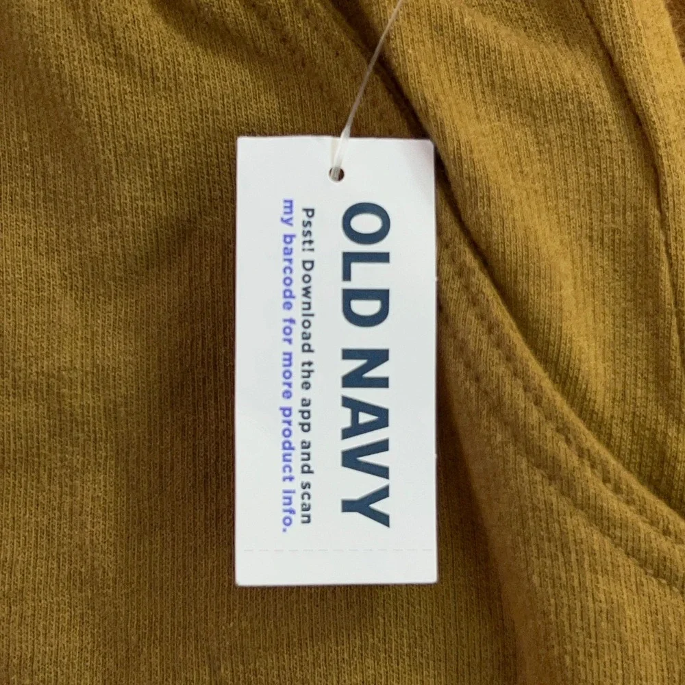 Old Navy Toddler 6T Brown Cotton French Terry Drawstring Jogger Pants NWT